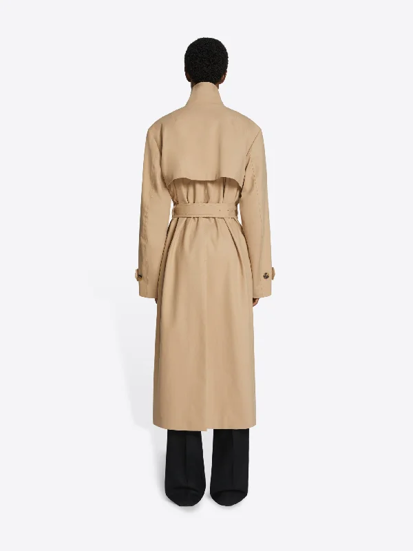 Cotton trench coat