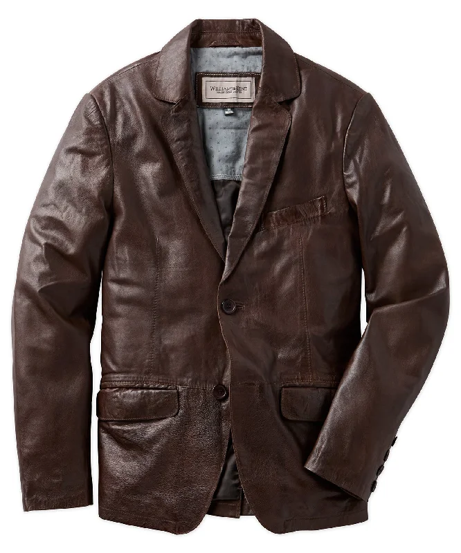 Joshua Lambskin Leather Blazer