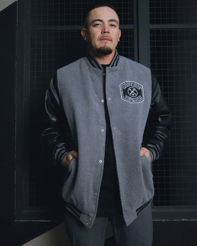 Absolute Defiance Wool Varsity Jacket