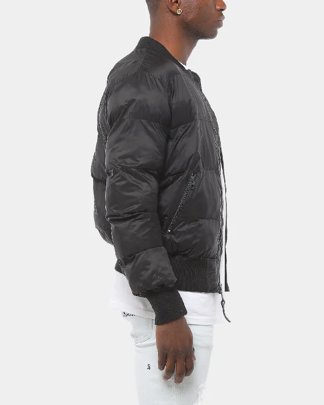 Alpha Industries MA-1 Echo Flight Puffer Jacket Black