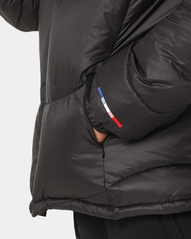 Carré Wave Puffer Jacket Black/Red