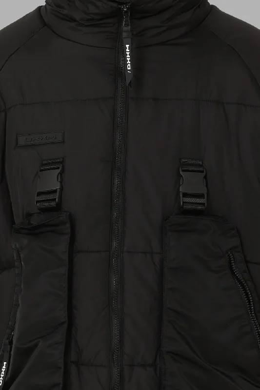 DXXMLife L-6 B Tactical Puffer Jacket Black