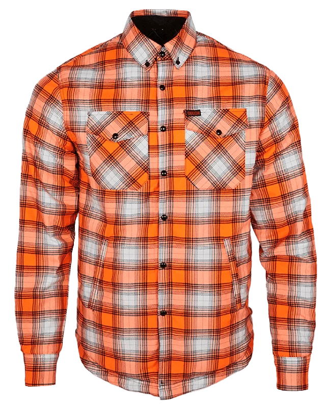 Guardian 2.0 Reversible Flannel Jacket - Orange