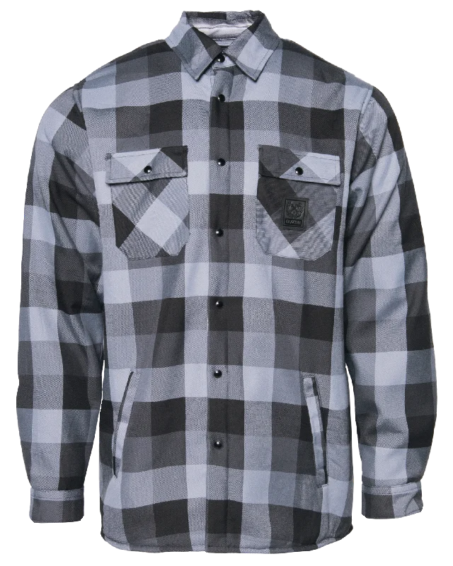 La Muerte Sherpa Lined Flannel Jacket