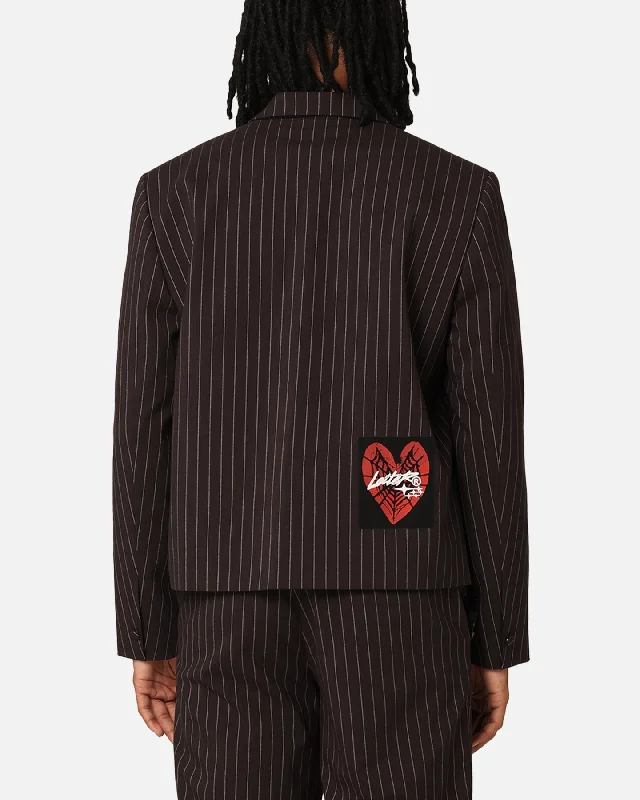 Loiter Heartache Blazer Pinstripe