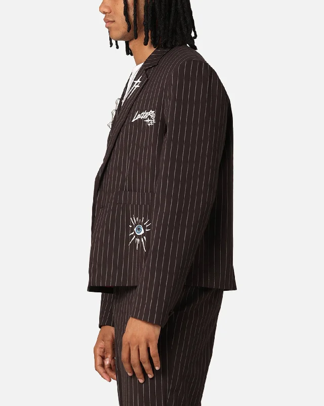 Loiter Heartache Blazer Pinstripe