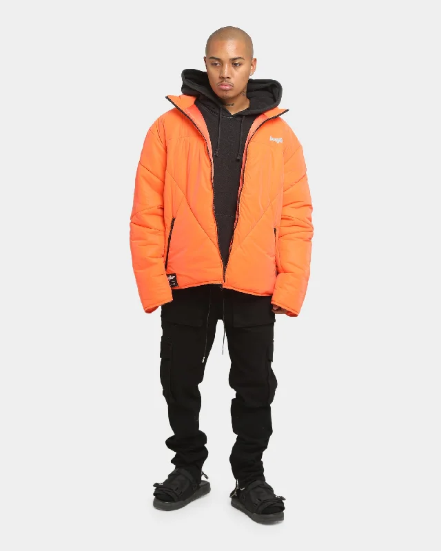 Loiter Reflective Spectrum Puffer Jacket V2 Neon Orange