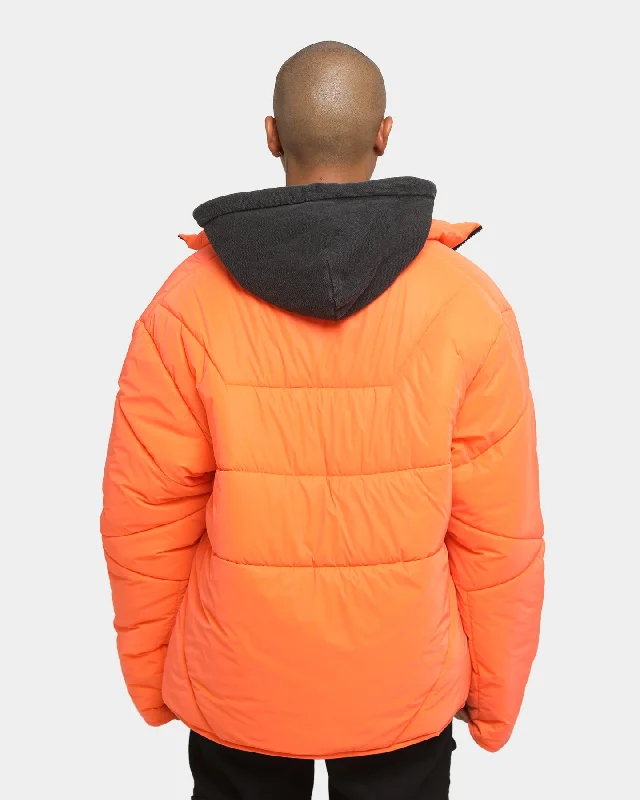 Loiter Reflective Spectrum Puffer Jacket V2 Neon Orange