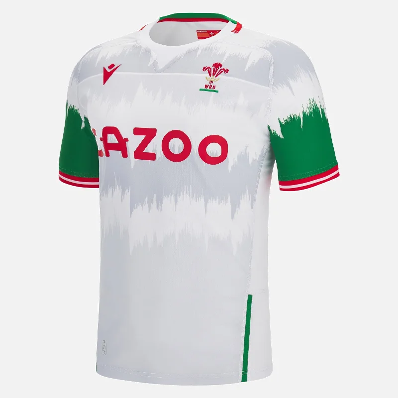 Macron Wales Official WRU 22/23 Away Pathway Rugby Shirt