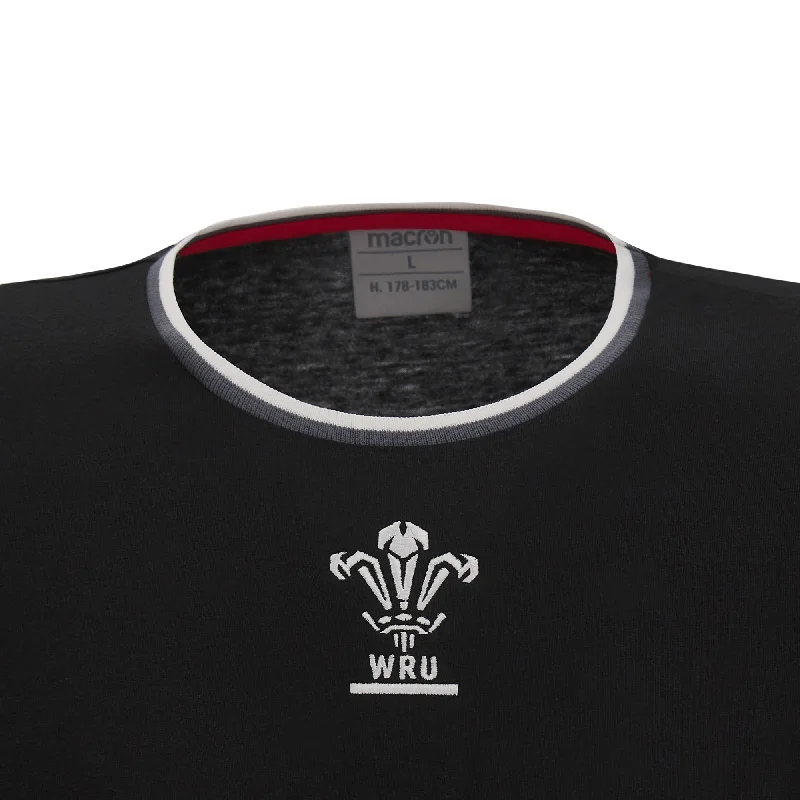 Macron Wales Official WRU 22/23 Mens Travel Leisure Shirt