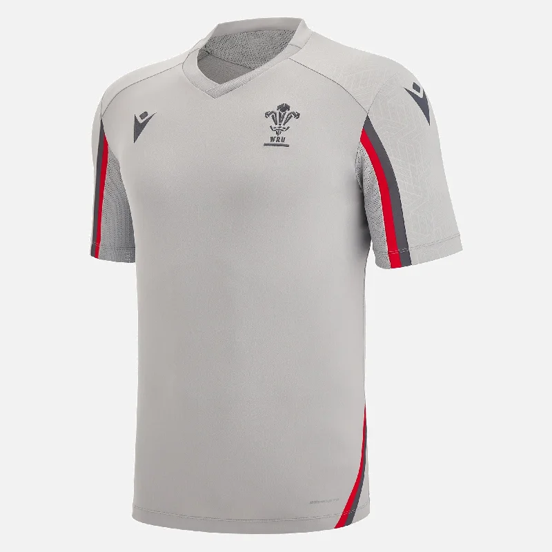 Macron Wales Official WRU Mens Player Training Shirt