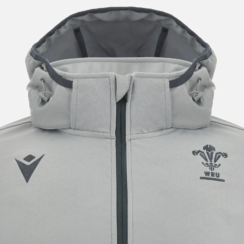 Macron Wales Official WRU Mens Softshell Jacket