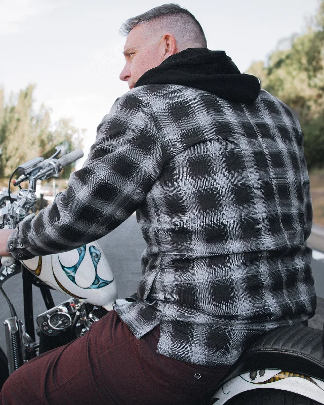 Old Fashioned Hooded Flannel Jacket