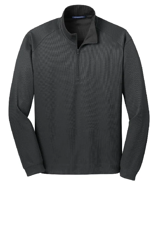 Port Authority Mens 1/4 Zip Jacket - Iron Grey