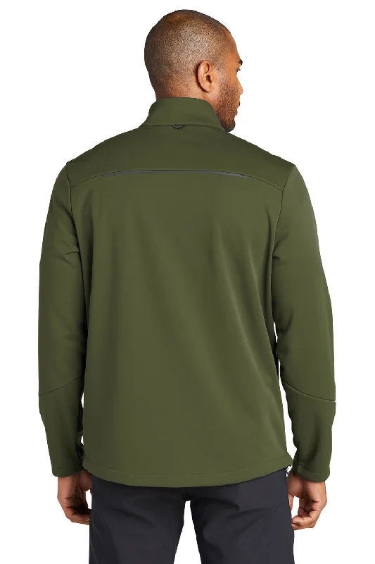 Port Authority Mens Collective Tech Waterproof Full Zip Soft Shell Jacket - Olive Green