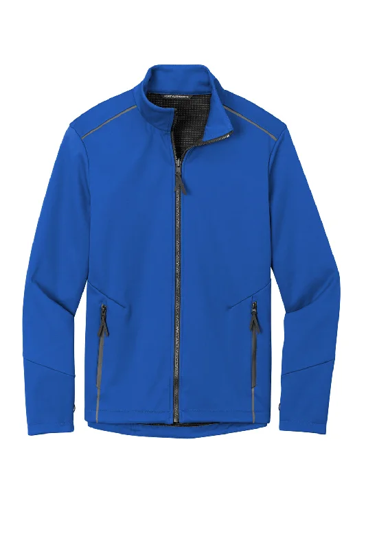 Port Authority Mens Collective Tech Waterproof Full Zip Soft Shell Jacket - True Royal Blue