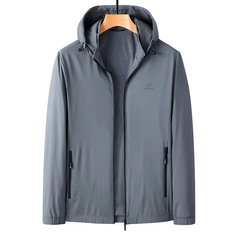 Premium Men's Lightweight Casual Hooded Jacket