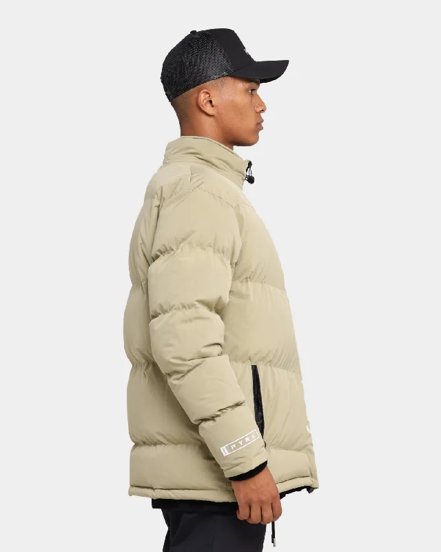 PYRA Padded Puffa Jacket Olive