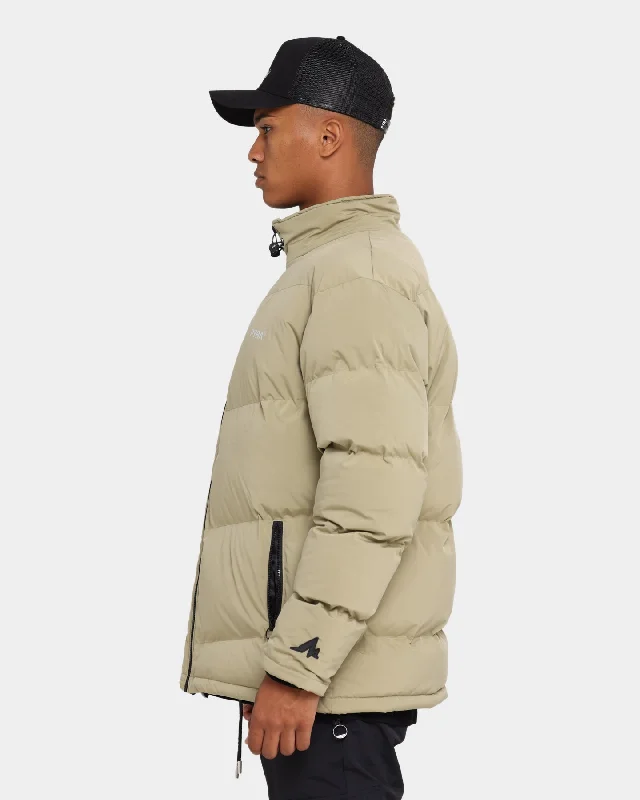 PYRA Padded Puffa Jacket Olive