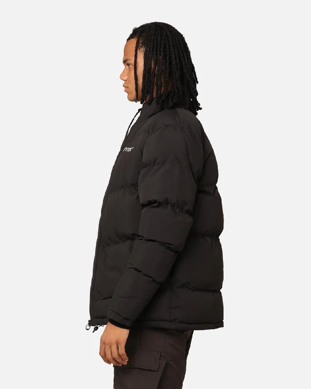 Pyra Sherpa Puffa Jacket Black