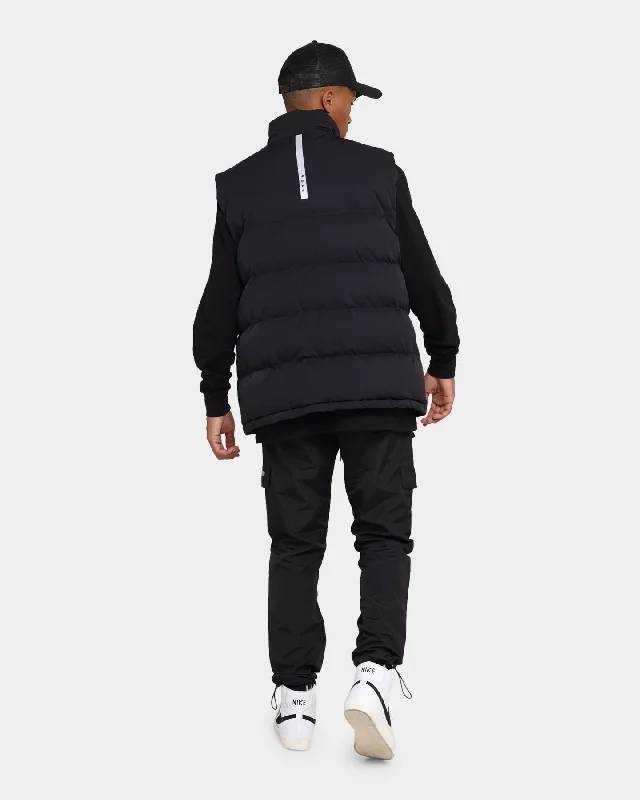 PYRA Sleveless Puffa Vest Black