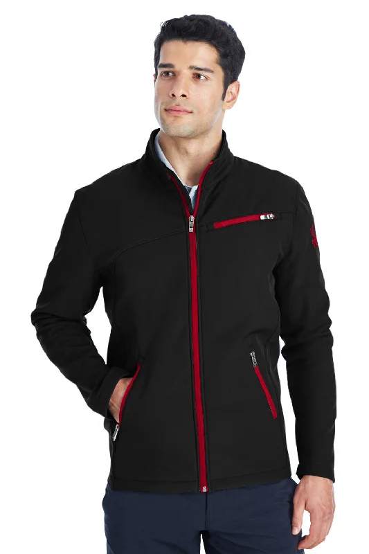 Spyder Mens Transport Full Zip Jacket - Black