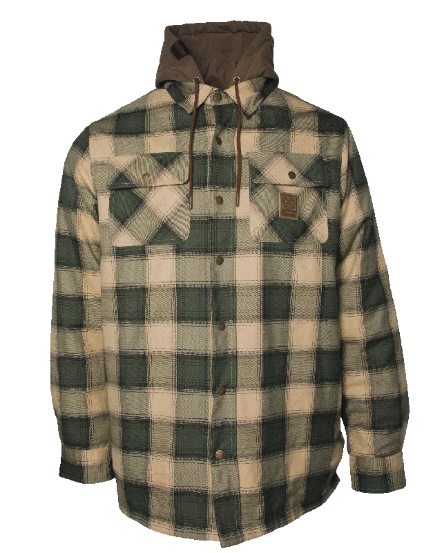 Squadron Hooded Flannel Jacket