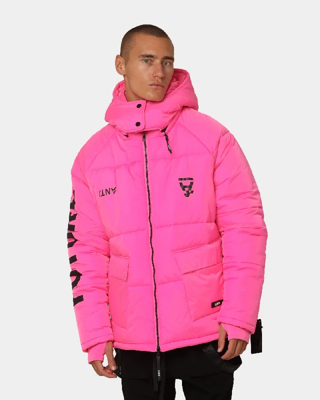 The Anti Order Hyphen ATD Puffer Jacket Lethal Pink