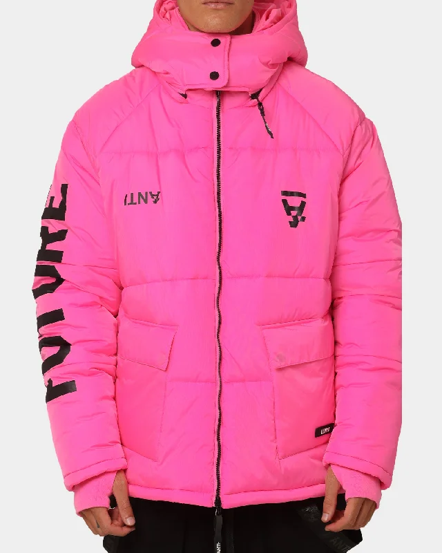 The Anti Order Hyphen ATD Puffer Jacket Lethal Pink