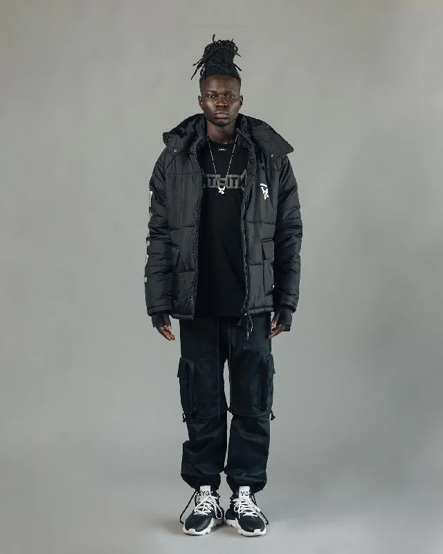 The Anti Order Hyphen ATD Puffer Jacket V2 Black/Silver