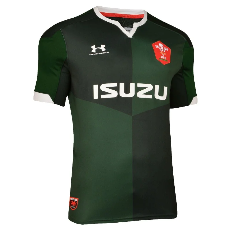 Under Armour WRU Wales Away Kids Rugby Shirt