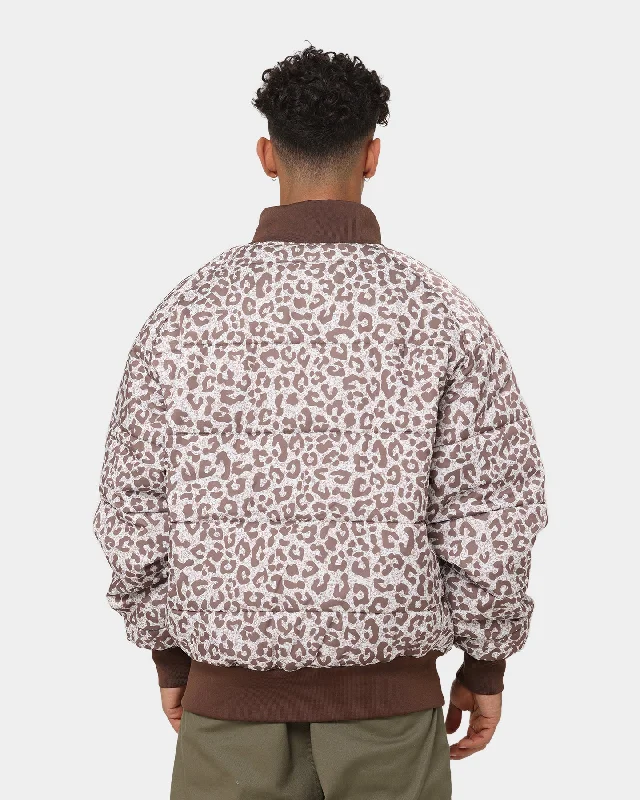 XXIII Leopard Print Puffer Jacket Leopard