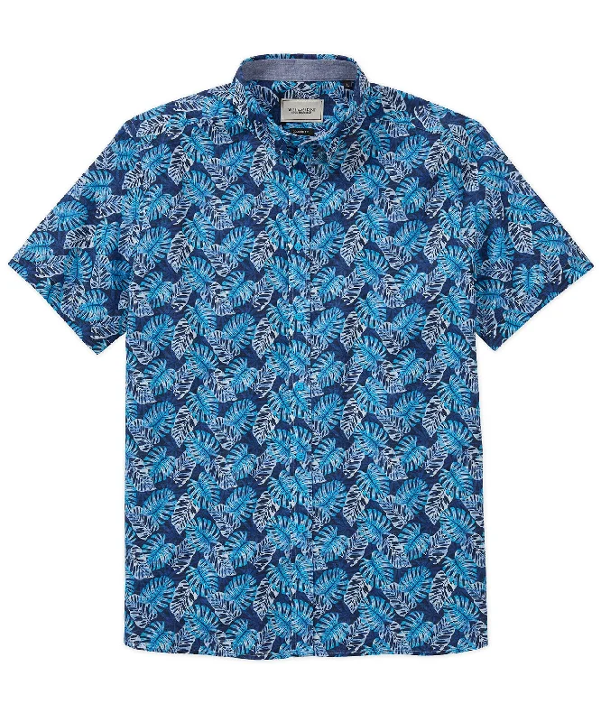 Palm Print Sport Shirt