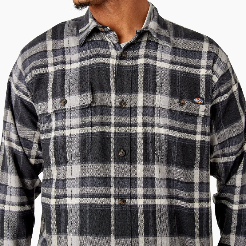 Dickies Men's Flex Long Sleeve Flannel Shirt