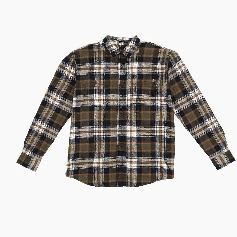 Dickies Men's Flex Long Sleeve Flannel Shirt