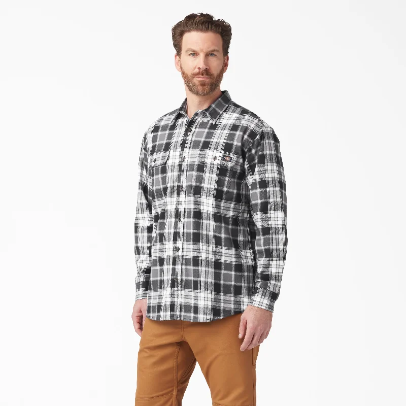 Dickies Men's Flex Long Sleeve Flannel Shirt