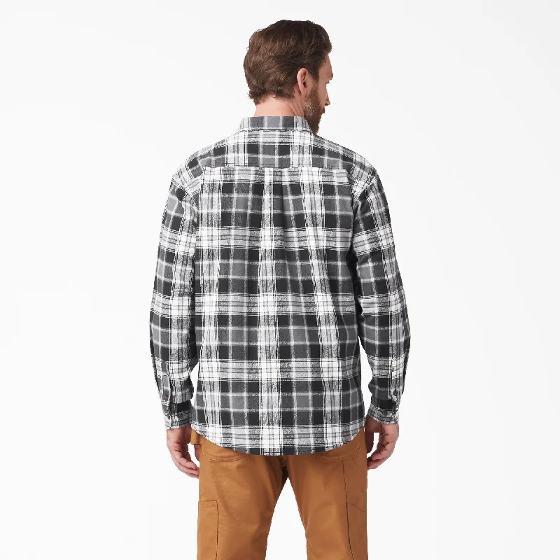 Dickies Men's Flex Long Sleeve Flannel Shirt