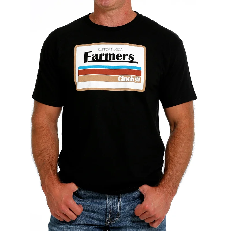 Cinch Men's Black Support Farmer T-Shirt