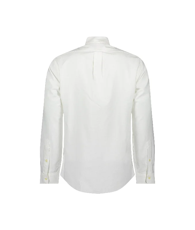 Custom Fit Oxford Shirt - White