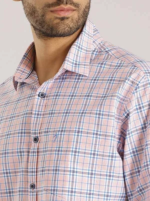 Men Checked Full Sleeve Cotton Shirt