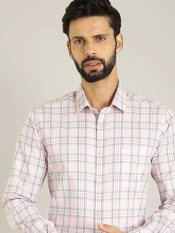 Men Checked Full Sleeve Cotton Shirt