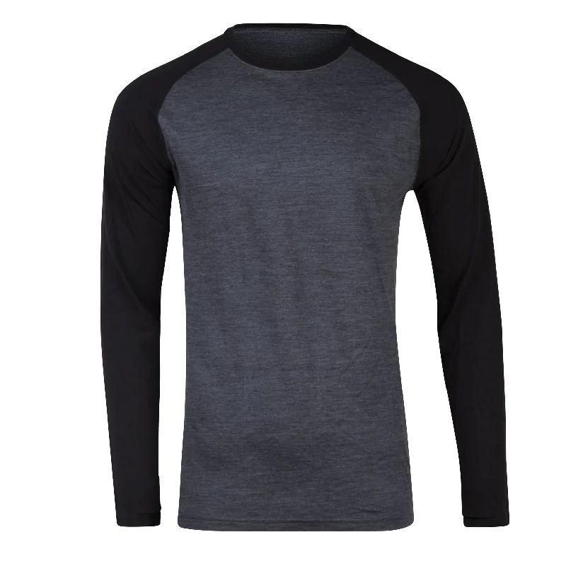 Charcoal Heather Black / S