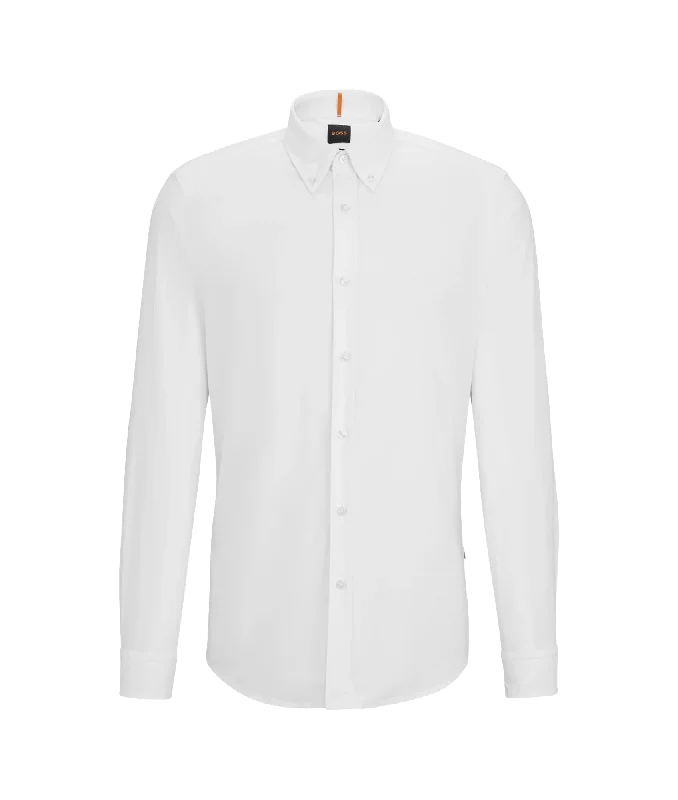 Regular Fit Oxford Shirt - White