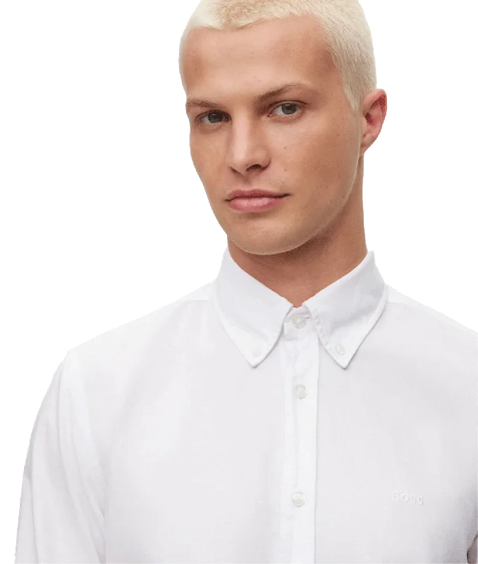 Regular Fit Oxford Shirt - White