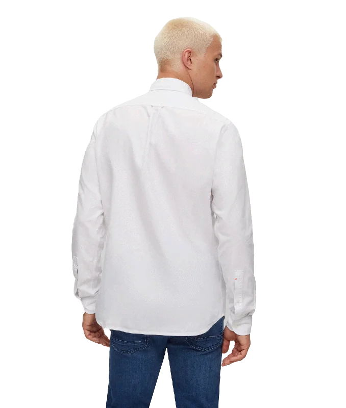 Regular Fit Oxford Shirt - White