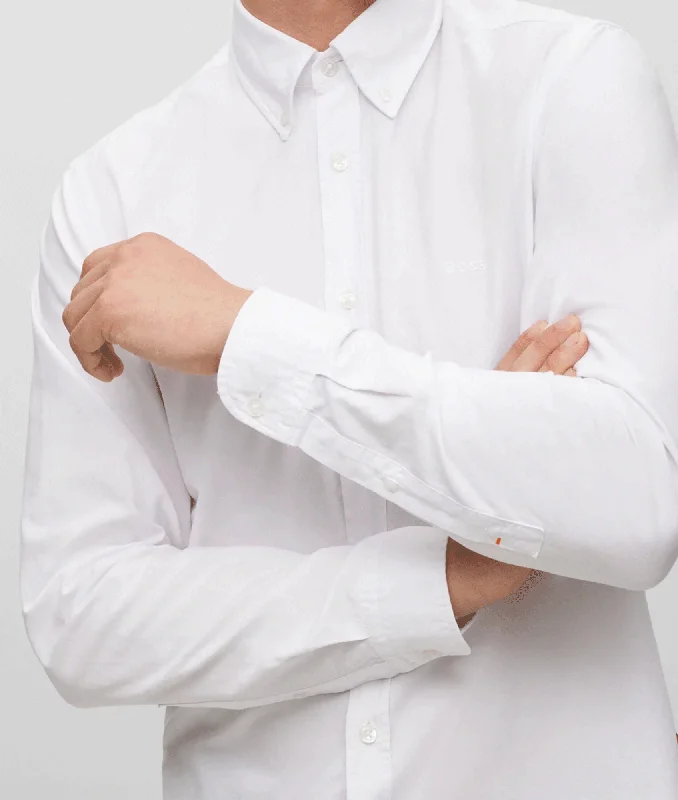 Regular Fit Oxford Shirt - White