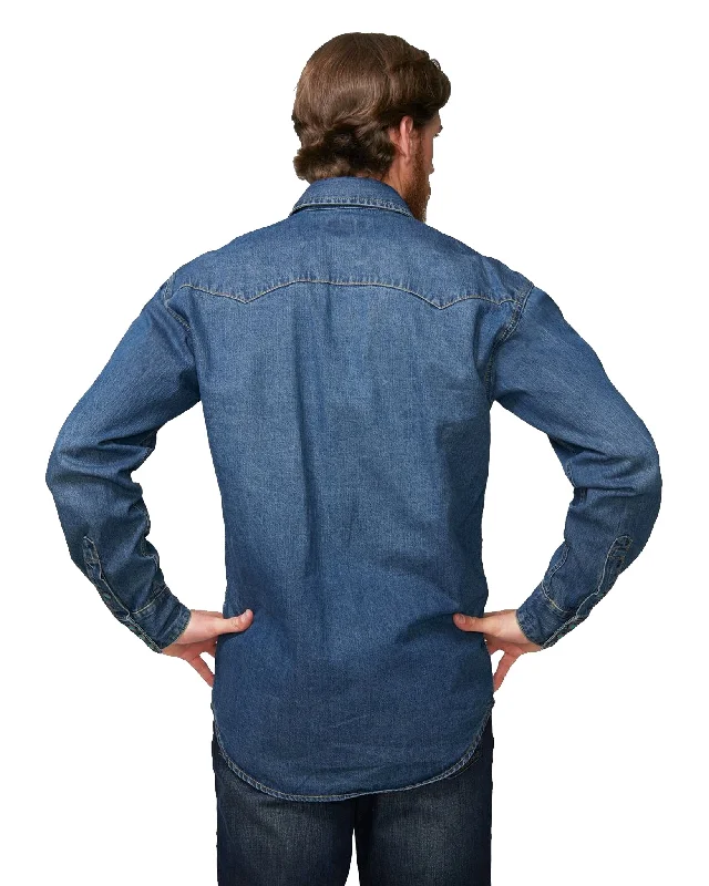 Men's Denim Western Shirt