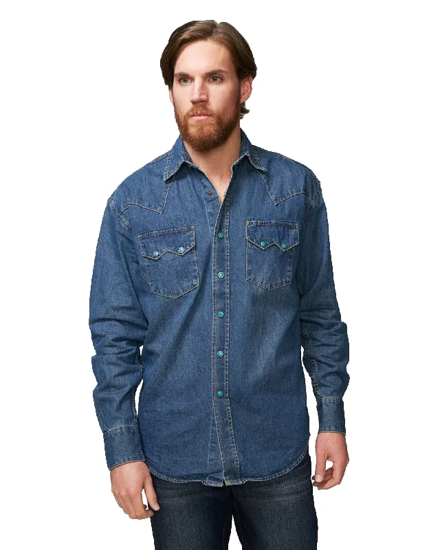 Men's Denim Western Shirt