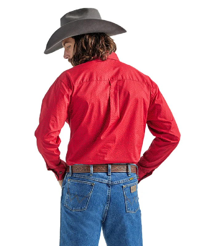 Men's George Strait One Pocket Long Sleeve Shirt