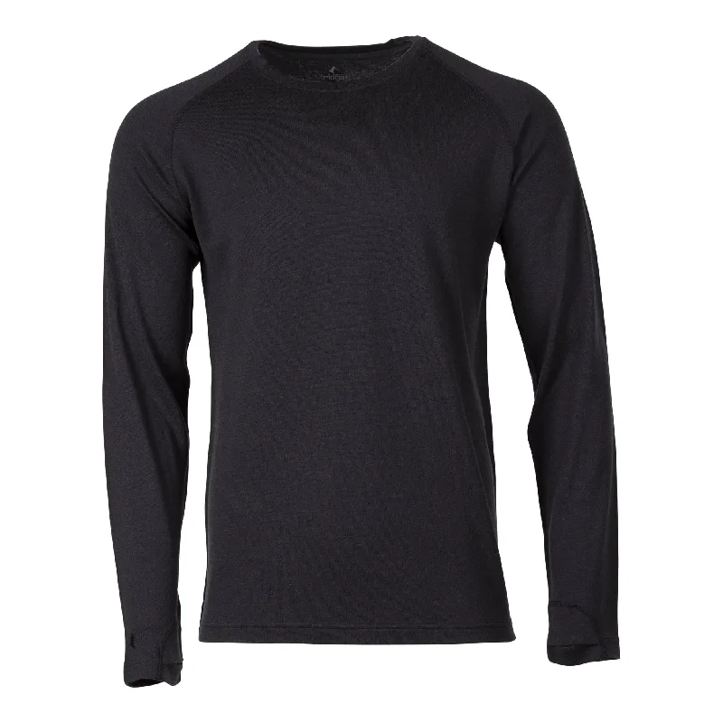 Men's Inversion Heavyweight Merino Wool Base Layer Crew Shirt